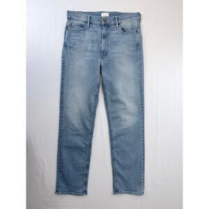 MOTHER The Dazzler Ankle Jeans Women's Blue Wash Size 30 Stretch High-Rise